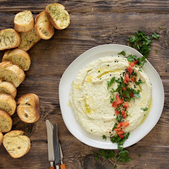 Artichoke and White Bean Hummus