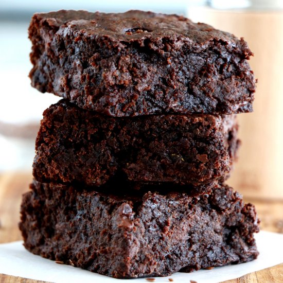 Best Ever Vegan Fudge Brownie