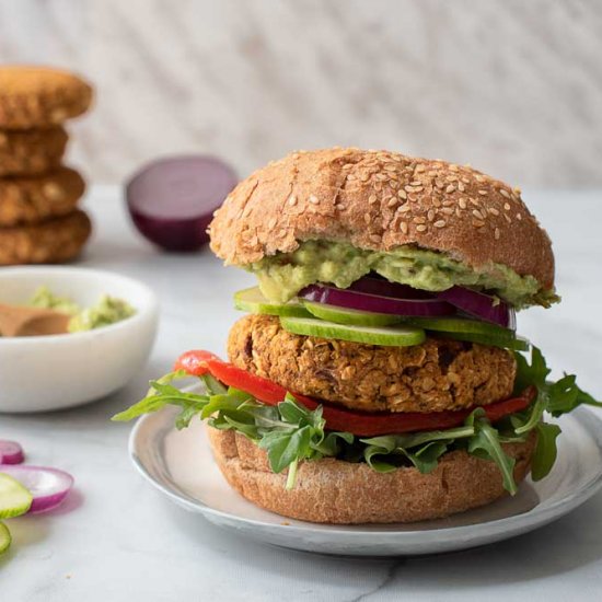 Vegan Chickpea Burger