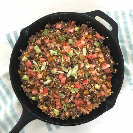 Paleo Taco Skillet