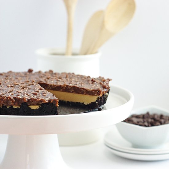 Chocolate Peanut Butter Tart