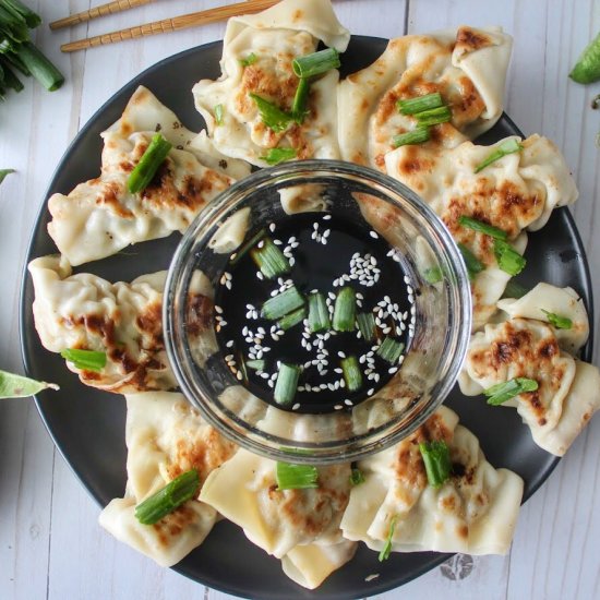 Pork and Veggie Potstickers