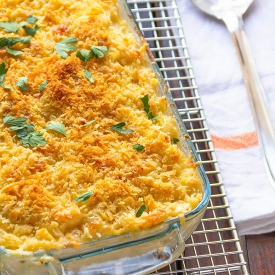 Homemade Baked Mac and Cheese