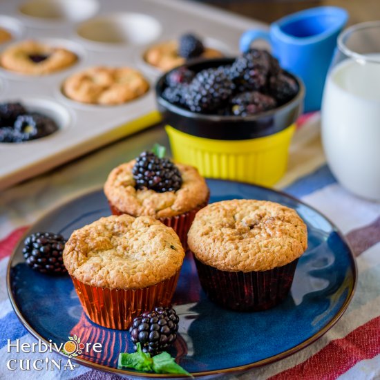 Blackberry Bran Muffins