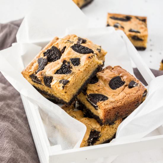 Cookies and Cream Blondie