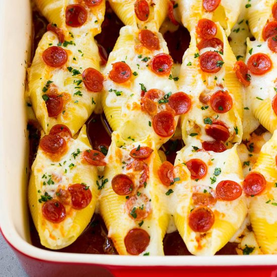 Pizza Stuffed Shells