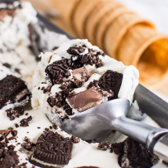 Triple Cookies N’ Cream Ice Cream