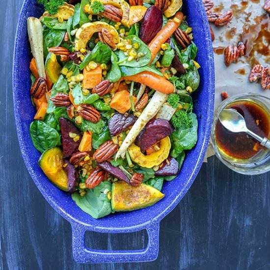 Warm Fall Harvest Salad