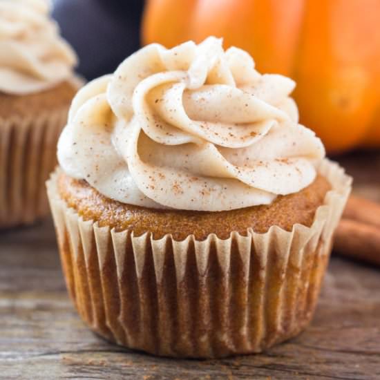 Pumpkin Cupcakes