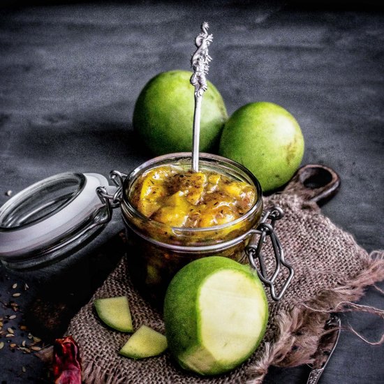 Raw Mango Sweet Pickle