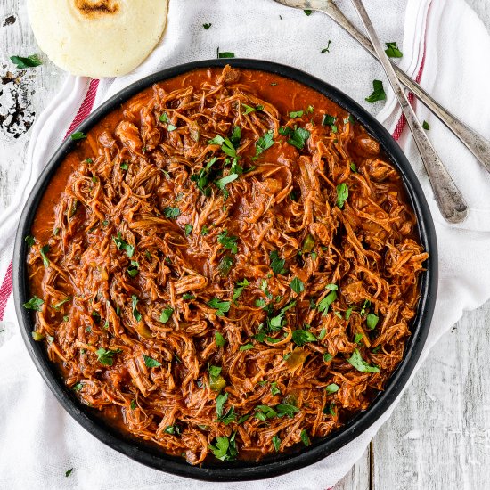 InstantPot Venezuelan Shredded Beef