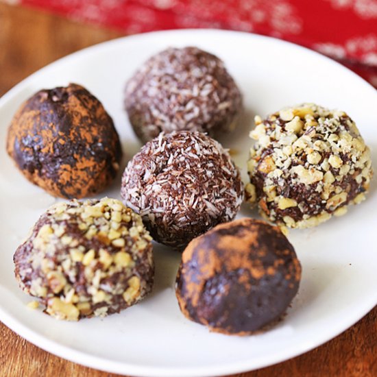 Chocolate Coconut Truffles