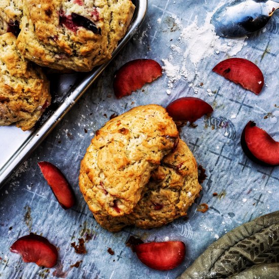 Rosemary & Plum Scones