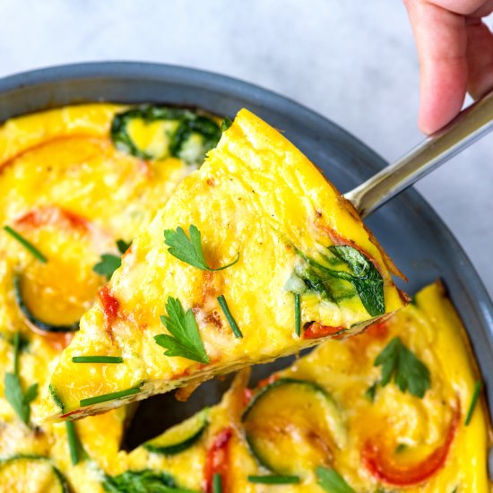 Easy Vegetable Frittata