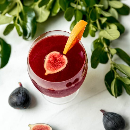 Fig Jam and Beet Mimosas