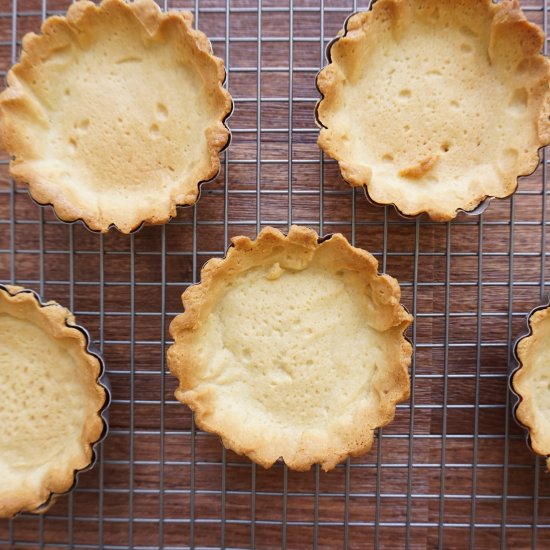 Crispy tart shells