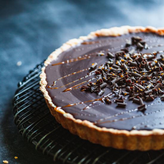 Chocolate Espresso Silk Pie