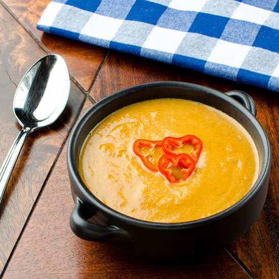 Pumpkin-Spice Pumpkin Soup