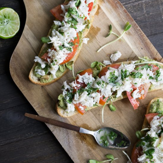 Lump Crab Toast