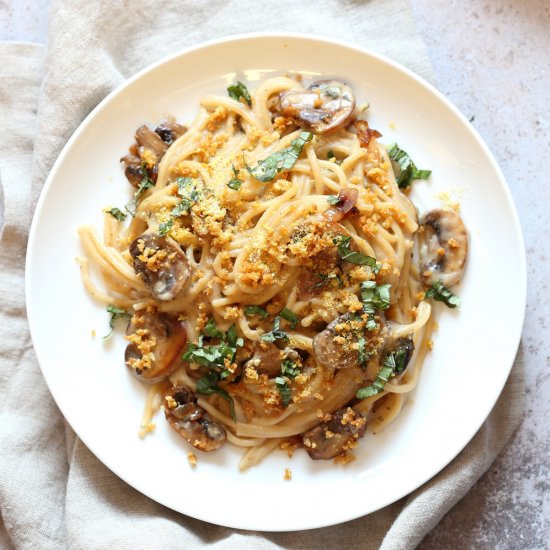 Mushroom Tetrazzini