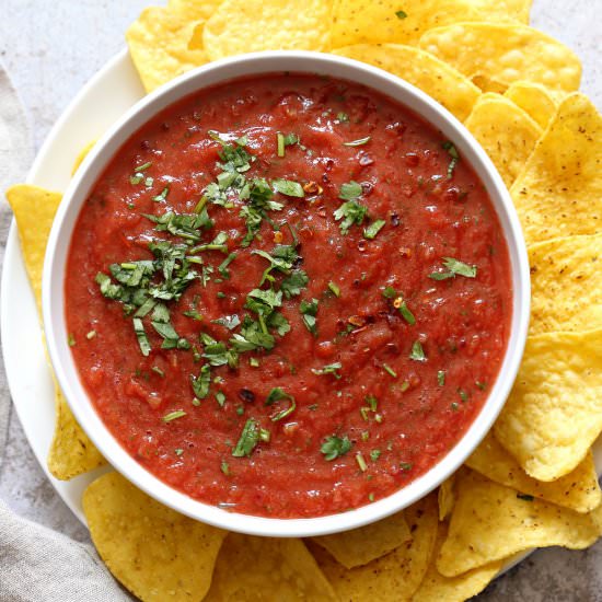 Easy Blender Salsa