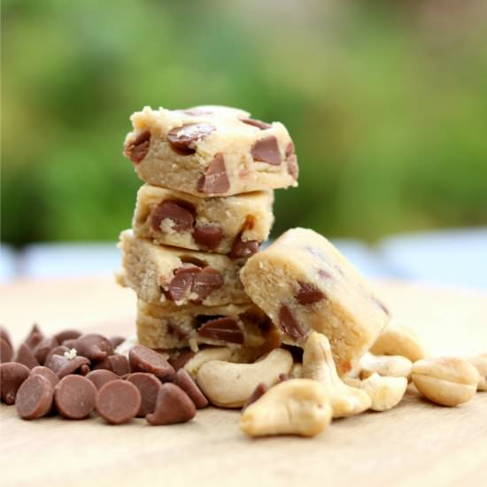 Vegan Cookie Dough Fudge