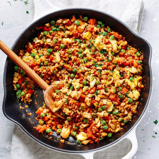 Easy Cauliflower Fried Rice