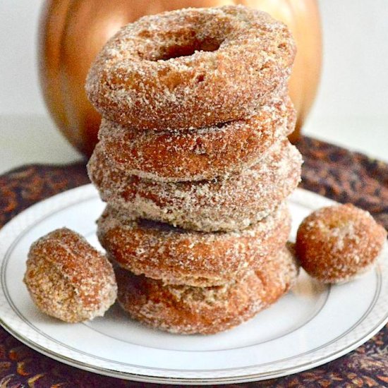 Pumpkin Spice Donuts