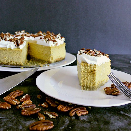 Low Carb Pumpkin Cheesecake