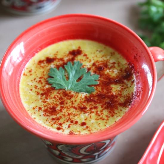 Red Lentils and Ginger Soup