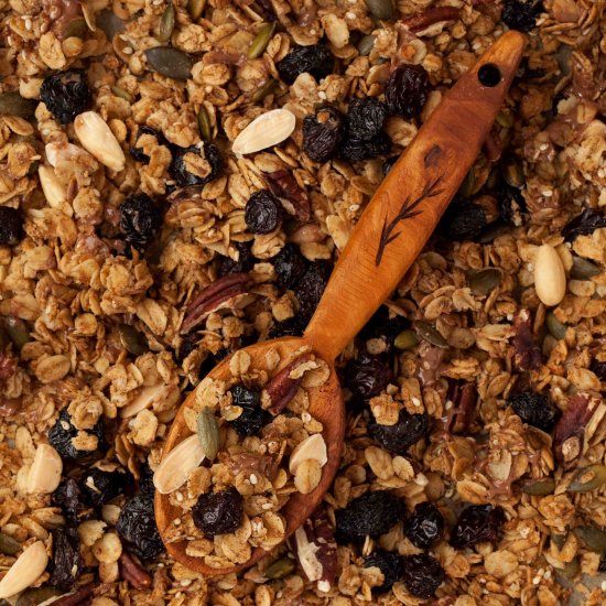 Chocolate Pumpkin Spice Granola