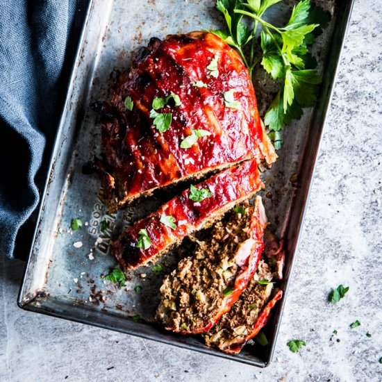 Bacon Wrapped Meatloaf