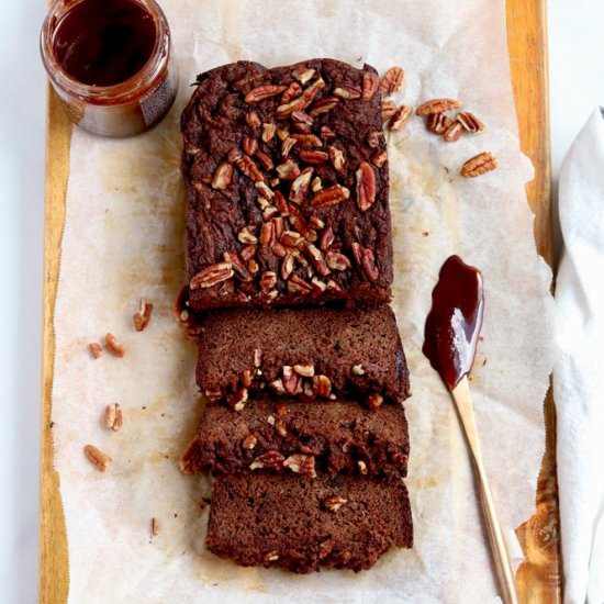 Chocolate Honey Banana Bread