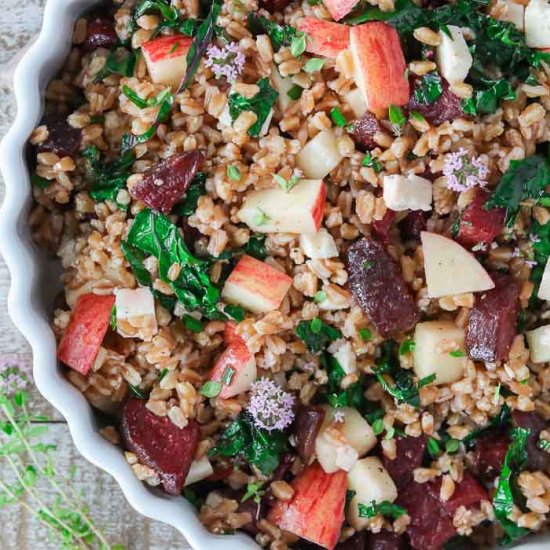 Fall Farro Salad