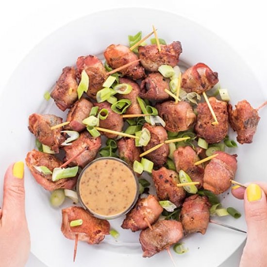 BACON WRAPPED POTATO BITES