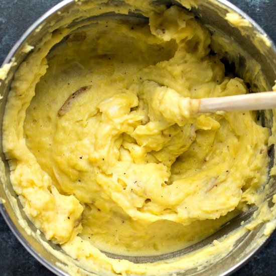 Garlic & Olive Oil Mashed Potatoes