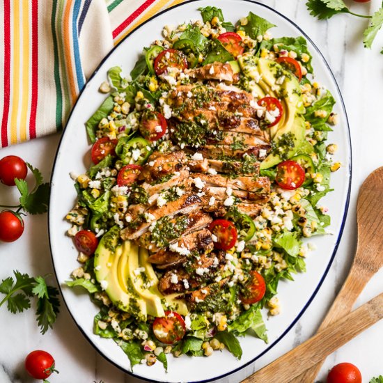 Chipotle Chicken Mexican Salad