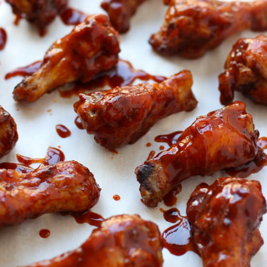 BBQ Baked Chicken Wings