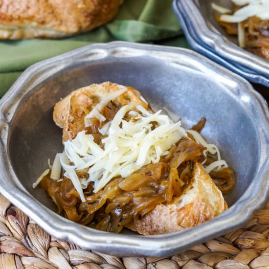 French Onion Toasts