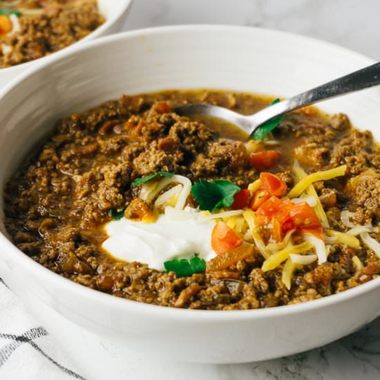 Keto Chili