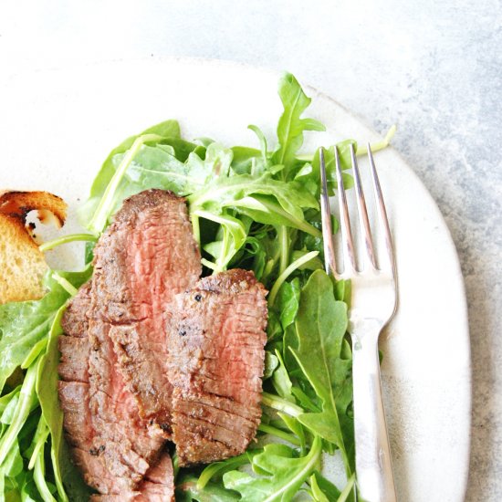 Easy Grilled Flank Steak Salad