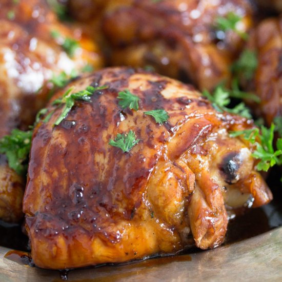 Roasted Lime Chicken with Honey