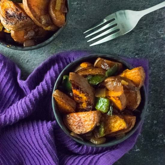 Southwestern Sweet Potatoes