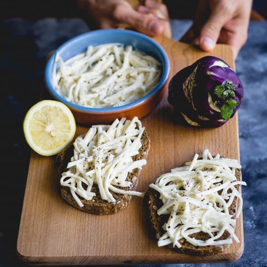 Kohlrabi Salad