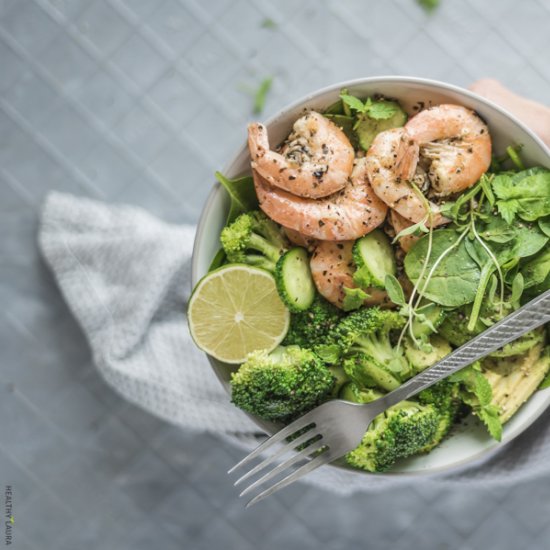 QUICK GARLIC PRAWNS