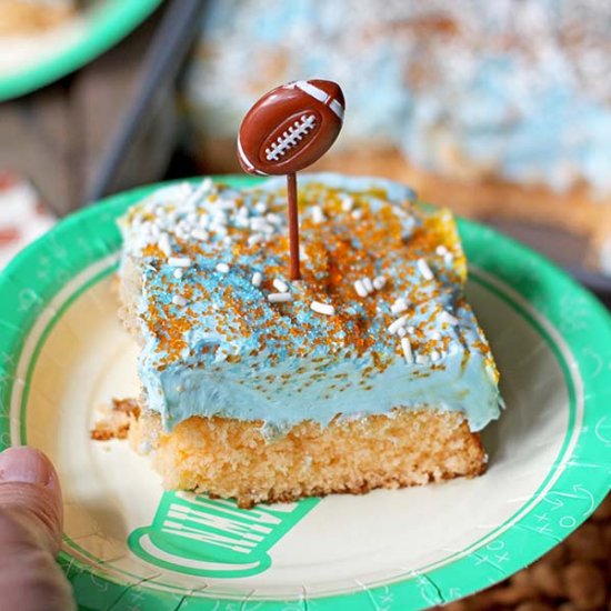 Tailgate Cake – customize to your taste