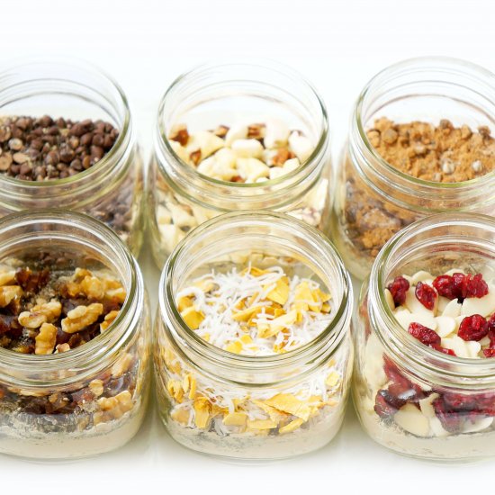 Mason Jar Overnight Oats