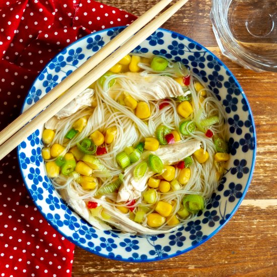 Easy chicken noodle soup