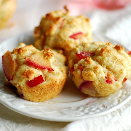 Spiced Plum Muffins