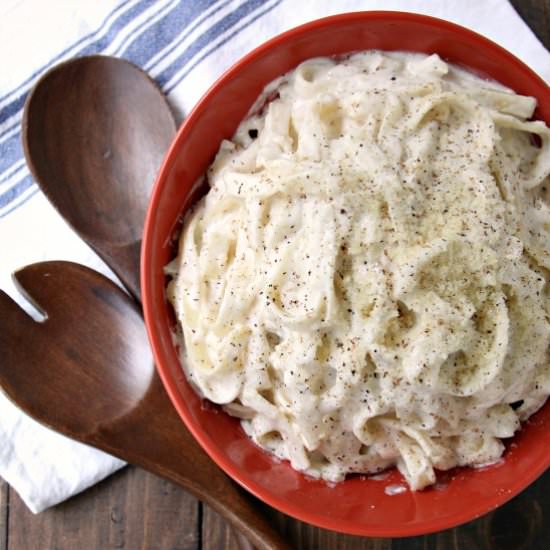 Alfredo Sauce with Cream Cheese